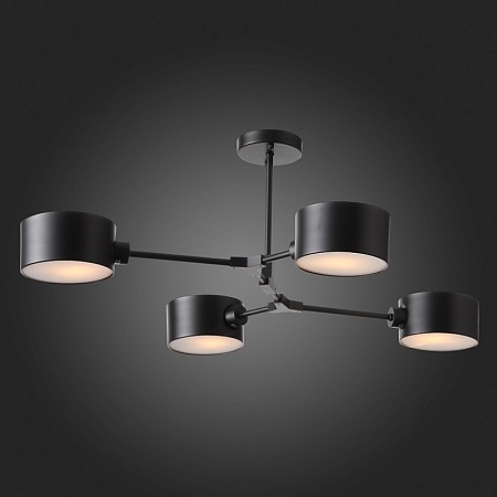 Светильник потолочный Черный/Черный E14 4*60W SLE183402-04 - фото