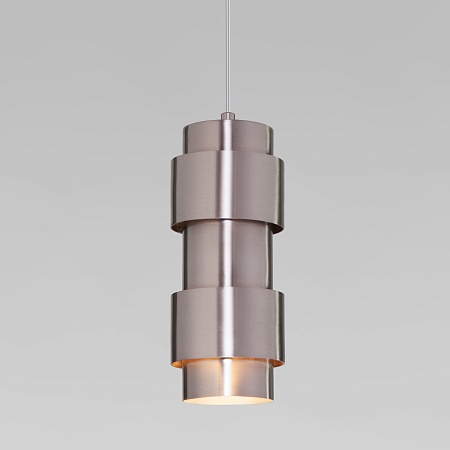 Подвесной акцентный светильник Eurosvet 50235/1 никель - фото