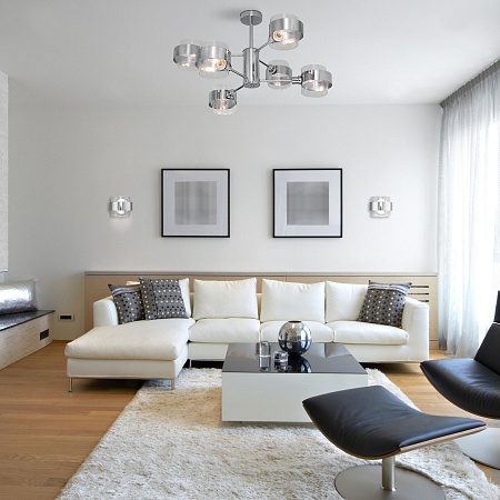 Потолочный светильник Eurosvet 70127/6 хром - фото