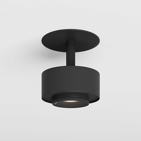 Потолочный поворотный светодиодный светильник Only 6W 4000K чёрный 25089/LED Elektrostandard - фото