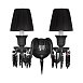 10210/2W Black Настенный светильник LOFT IT Zenith - фото