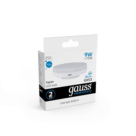 Светодиодная лампа GAUSS 83839_GAUSS - фото