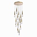 Люстра подвесная ST-Luce Золотистый/Прозрачный LED 15*3W 3000K SL6111.203.15 - фото