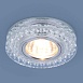 Точечный светильник с LED подсветкой 8381 MR16 CL/SL прозрачный/серебро - фото