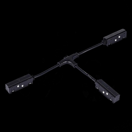 Ввод питания T-образный для магнитного шинопровода ST-Luce Черный ST006.459.00 - фото