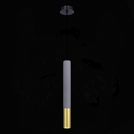 Светильник подвесной Серый GU10 1*5W IP20 D55xH410 180-240V Без ламп ST154.703.01 - фото