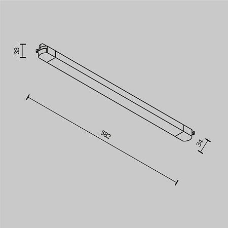 Трековый светильник Technical TR000-1-24W3K-B_1 - фото