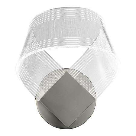 Светильник настенный ST-Luce Никель/Прозрачный LED 1*4W 4000K SL6235.101.04 - фото