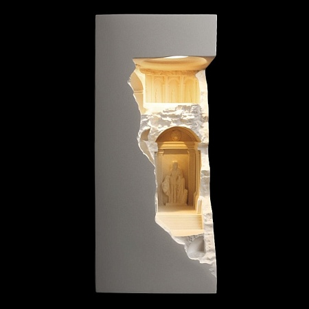 10355D Гипсовый встраиваемый светильник под покраску LOFT IT Antique - фото