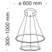 Подвесной светильник Maytoni Nola MOD877PL-L62W - фото