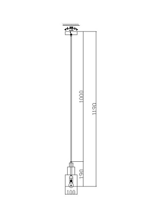 Подвесной светильник Freya Moke FR4006PL-01BS - фото