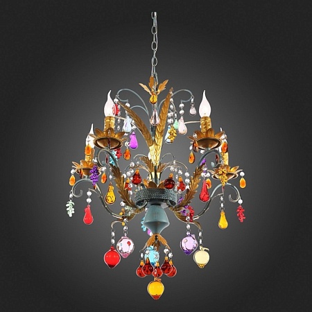 Люстра подвесная ST-Luce Разноцветный E14 5*40W SL426.763.05 - фото