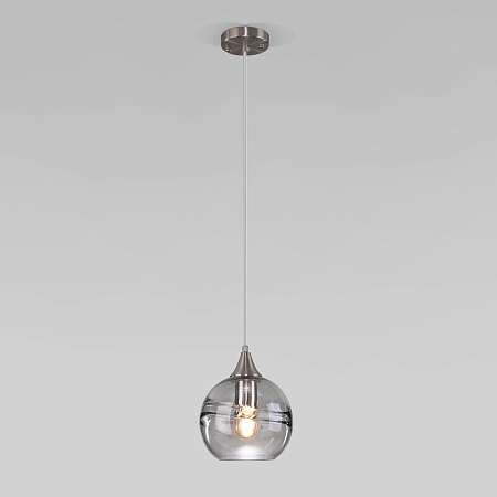 Подвесной акцентный светильник Eurosvet 50221/1 дымчатый - фото