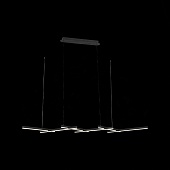 Люстра подвесная ST-Luce Черный/Белый LED 6*14W 4000K SL394.403.06