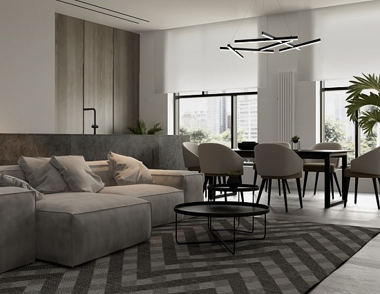 Подвесной светильник Maytoni Line MOD016PL-L75B - фото