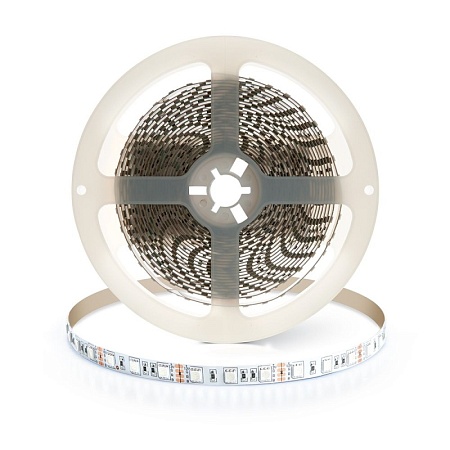 Светодиодная LED лента Feron LS606, 60SMD(5050)/m 14,4W/m 12V 5m RGB - фото