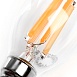 Лампа светодиодная Feron LB-718 Свеча на ветру E14 15W 230V 6400K - фото