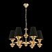 Светильник подвесной Французское золото/Черный E14 6*40W SL1137.203.06 - фото