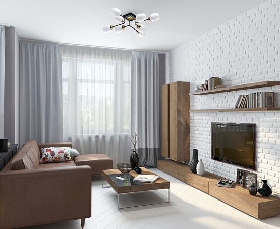 Люстра потолочная DeMarkt Олимпия 638019008 - фото