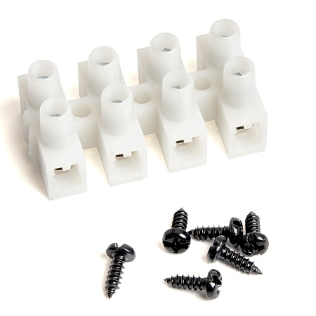 Коробка распределительная STEKKER LD524 ,  водонепроницаемая на 4 выхода, 450V, 140х100х36, черный - фото