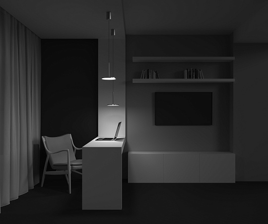 Подвесной светильник Technical Plato P076PL-L12W3K-BS - фото