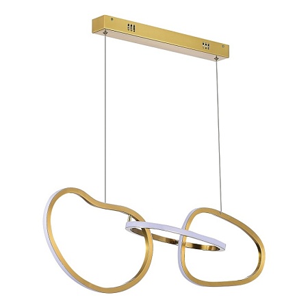 Светильник подвесной ST-Luce Золотистый/Золотистый LED 1*26W 4000K SL6505.203.26 - фото