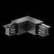 Трековая система Technical накладная трехфазная чёрная 150x150 TS-S-150-TR029-3-20W3K-M-B