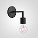 Бра Rh Utilitaire Single Sconce Black Imperiumloft 123284-22 - фото