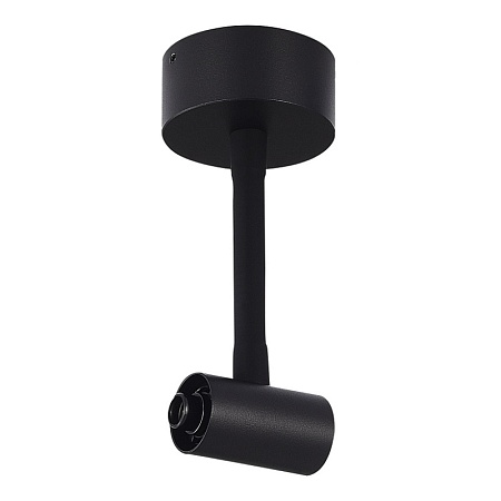 Потолочный токопроводящий соединитель ST-Luce Черный ST1602.419.00 - фото