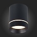 Светильник потолочный Черный LED 1*12W 3000K 840Lm Ra>90 120° IP20 D79xH100 170-240V ST115.432.12 - фото