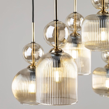 Подвесной светильник TK Lighting 11044 Sophia Cognac - фото