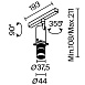 Трековый светильник Technical Gala TR108-4-10W3K-DS-B - фото