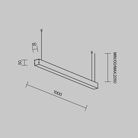 Линейный светильник Technical LL312028 - фото