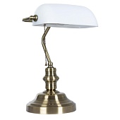 Кабинетная настольная лампа Arte Lamp BANKER A2493LT-1AB