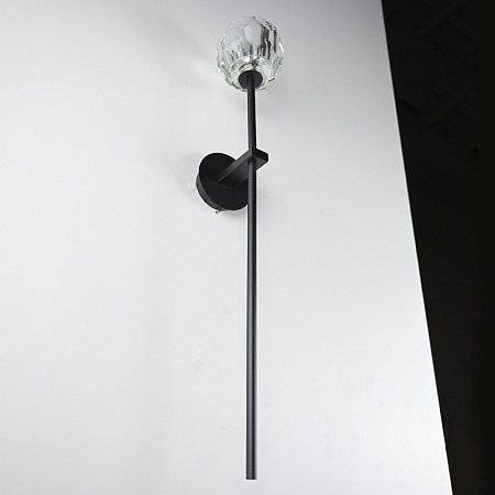 Бра Rh Boule De Cristal Long Sconce Brass Imperiumloft 73687-22 - фото