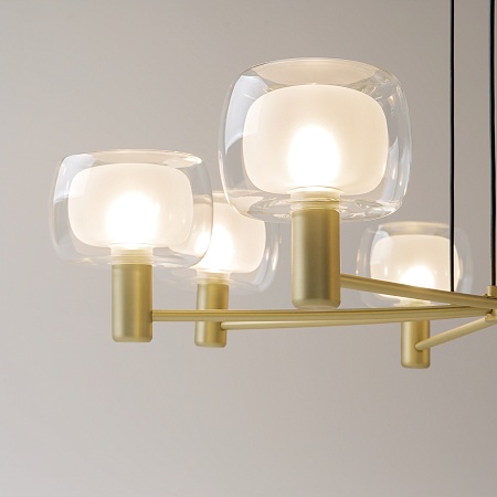 Подвесной светильник Maytoni Vision MOD411PL-08G - фото