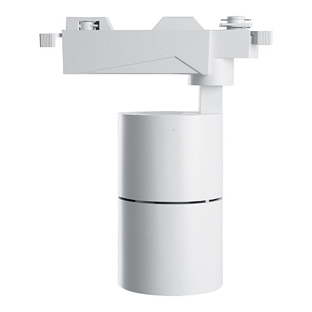 Светодиодный светильник Feron AL103 трековый однофазный на шинопровод 30W 6400K, 35 градусов, черный серия MarketBright - фото