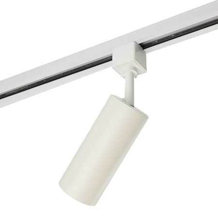 Светильник Feron AL155 трековый однофазный на шинопровод под лампу GU10, белый-золото - фото