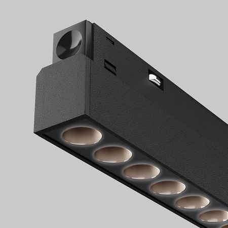 Трековая система Technical встраиваемая магнитная чёрная 200x200x200 TS-Z-200-TR031-4-24W3K-M-DS-B