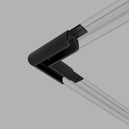 Slim Magnetic Коннектор угловой для шинопровода Round накладной 85135/00 Elektrostandard - фото