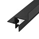 Парящий профиль под ГКЛ потолок ST-Luce Черный Длина 2 000мм ST037.429.01 - фото
