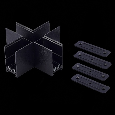 X- образный соединитель Skyline 220 ST-Luce Черный ST015.422.21 - фото