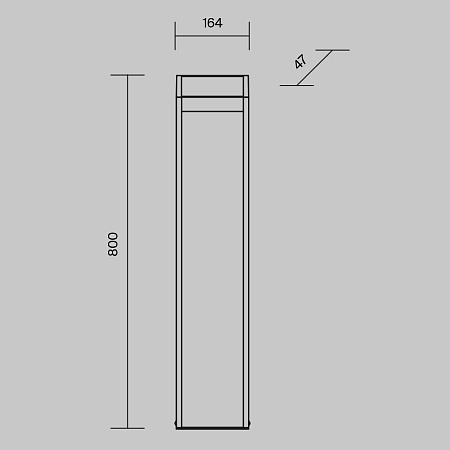 Ландшафтный светильник Outdoor Sten O444FL-L13GF3K2 - фото