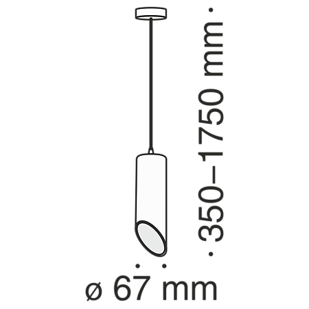 Подвесной светильник Technical Lipari P026PL-01B - фото
