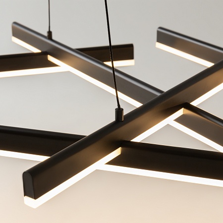 Подвесной светильник Maytoni Line MOD016PL-L80BK - фото