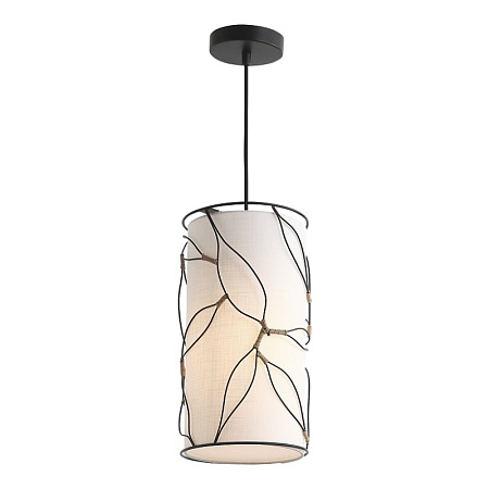 Светильник подвесной ST-Luce Черный/Бежевый E27 1*60W SL6228.403.01 - фото