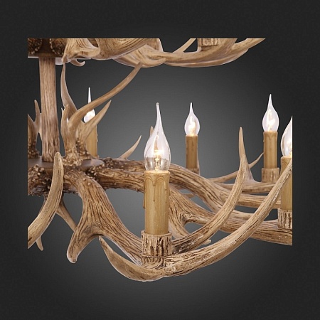 Люстра подвесная ST-Luce Светло-коричневый E14 27*40W (из 3-х коробок) SL153.703.27 - фото