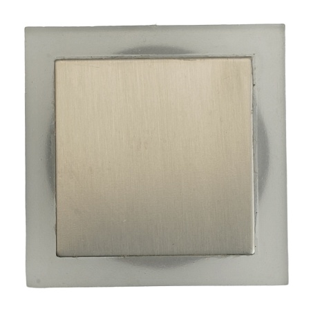 Светодиодный светильник Feron LN011 встраиваемый 1W 3000K, IP67, белый матовый/хром - фото