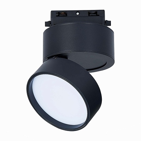 Св-к трек. Черный LED 1*14W 4000K 1 100Lm Ra>90 120° IP20 D104xH128 170-240VV ST651.446.14 - фото