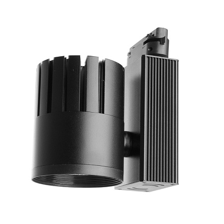 Светодиодный светильник Feron AL105 трековый однофазный на шинопровод 30W 4000K, 35 градусов, черный серия MarketBright - фото